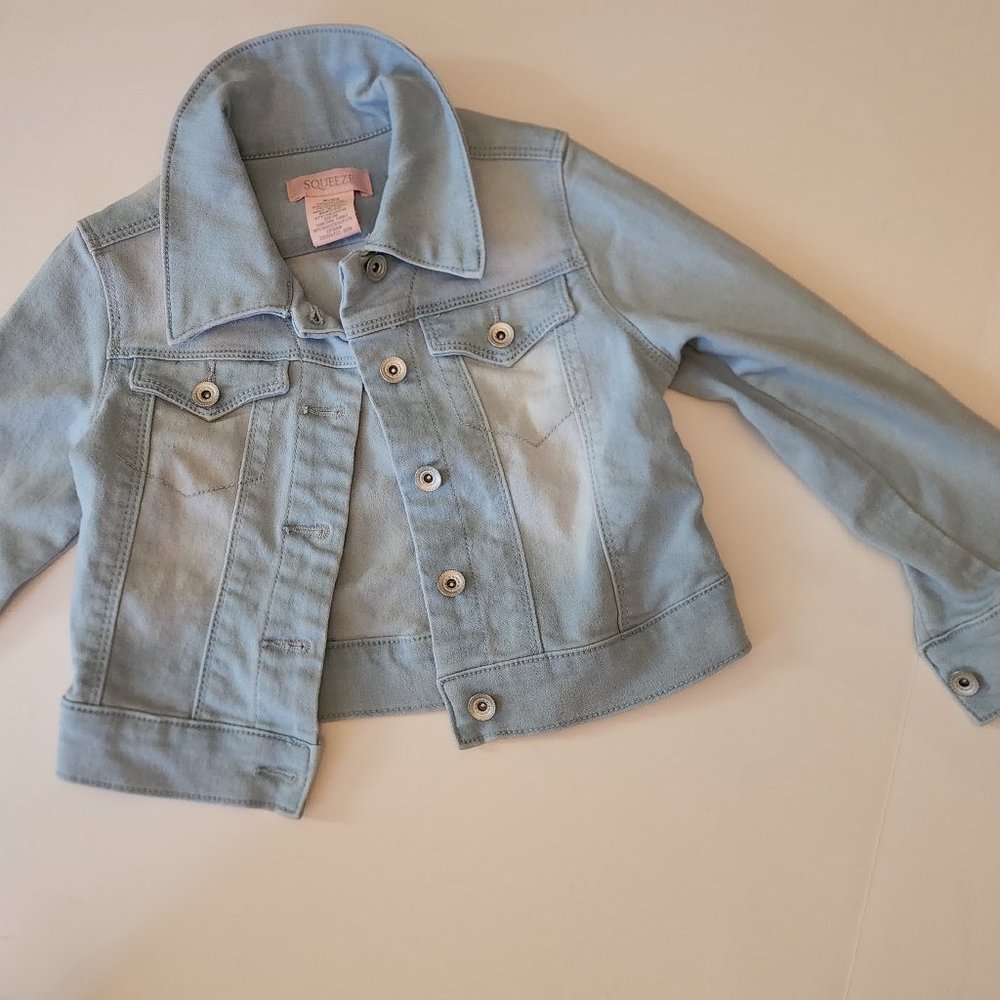 Squeeze Denim Jacket 6/6X long sleeve